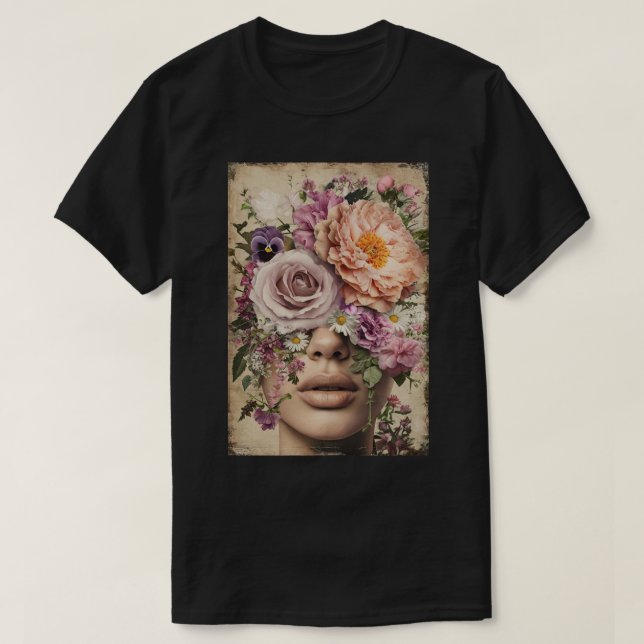 Camiseta Visión floreciente (Diseño del anverso)
