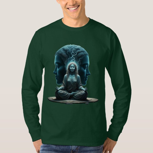 Camiseta Visión interior: la mente meditativa subconsciente (Anverso)