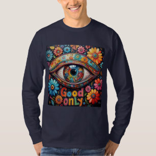 Camiseta Visión Robótica y Armonía Floral