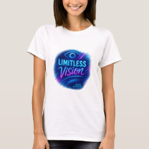 Camiseta Visión sin limitaciones Neon Motivation Quting Des