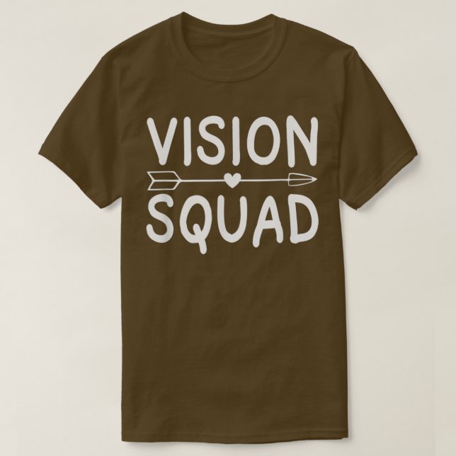 Camiseta Vision Squad Optometrist Optometry Eyes Doctor Gif (Diseño del anverso)