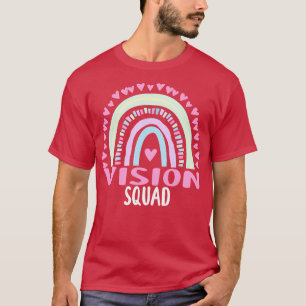 Camiseta Vision Squad Party Matching Womens Appreciation Ra
