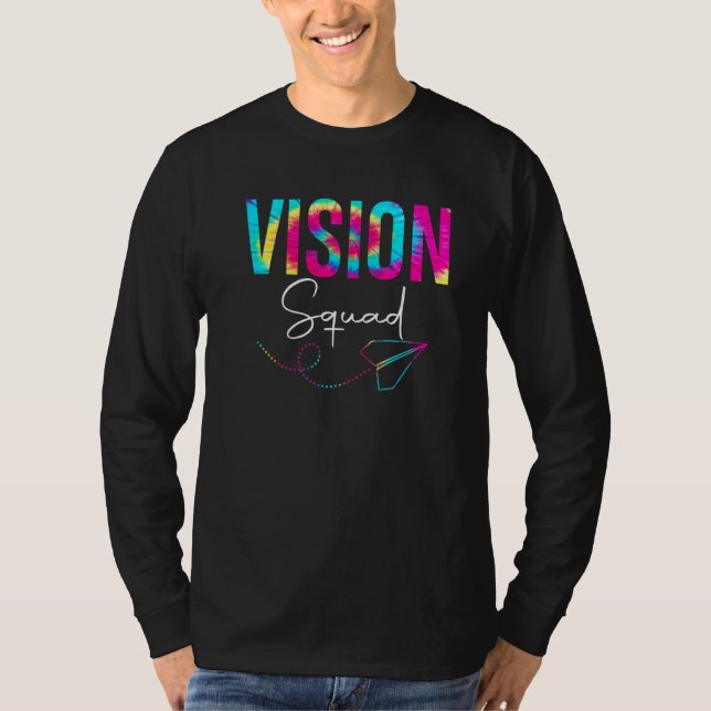 Camiseta Vision Squad Tie Dye Agradecimiento de vuelta a la (Anverso)