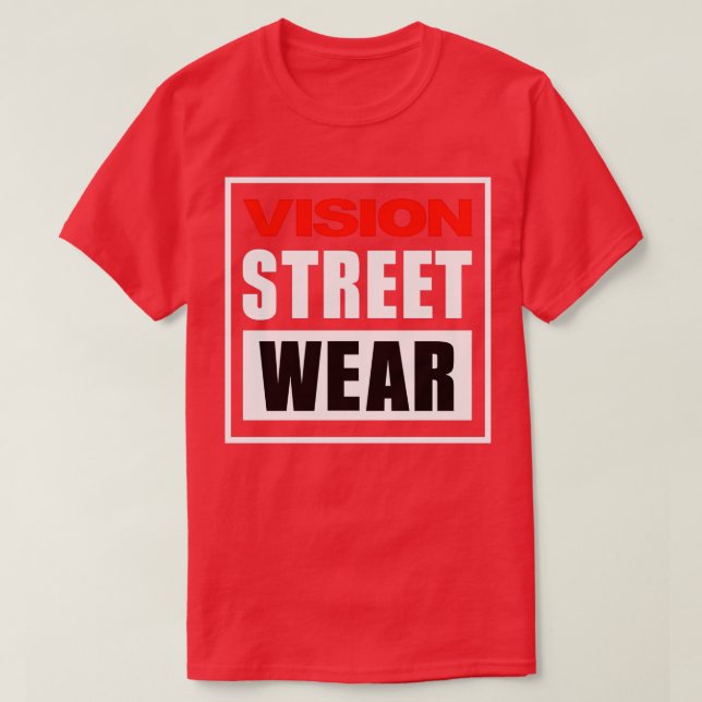 Camiseta Vision Street Wear (Diseño del anverso)