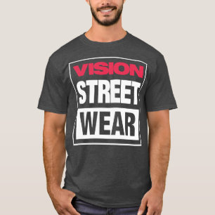 Camiseta Vision Street Wear Skateboarding Retro de los 80 C