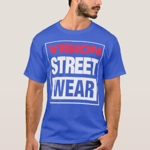 Camiseta Vision Street Wear Skateboarding Retro de los 80 C