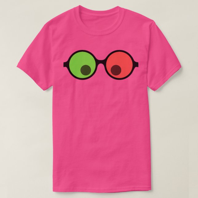 Camiseta Vision Therapy Glasses for Strabismus 1 (Diseño del anverso)