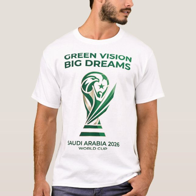 Camiseta Visión Verde Grandes Sueños (Anverso)