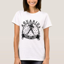 Camiseta Visionario cósmico: Aquarius Zodiac Tee