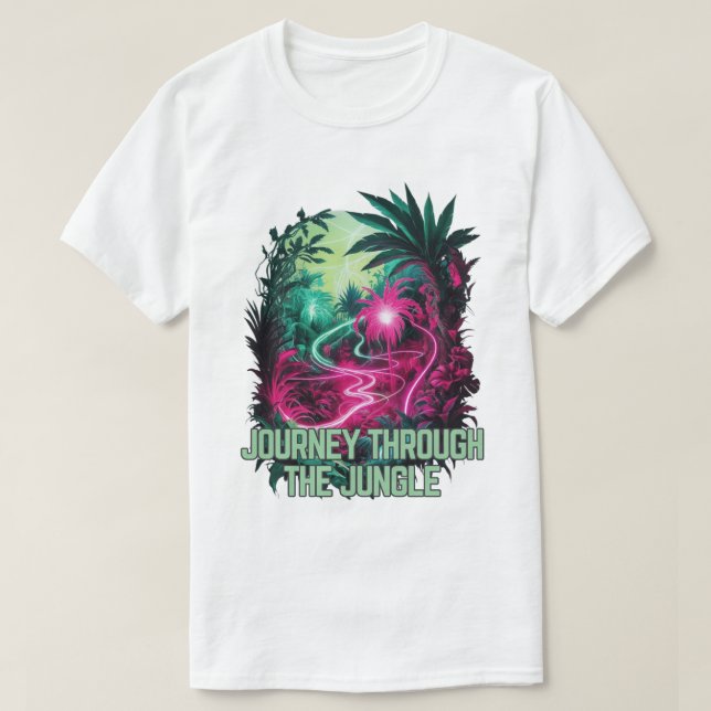 Camiseta Visionario - Viaje por la selva (Diseño del anverso)