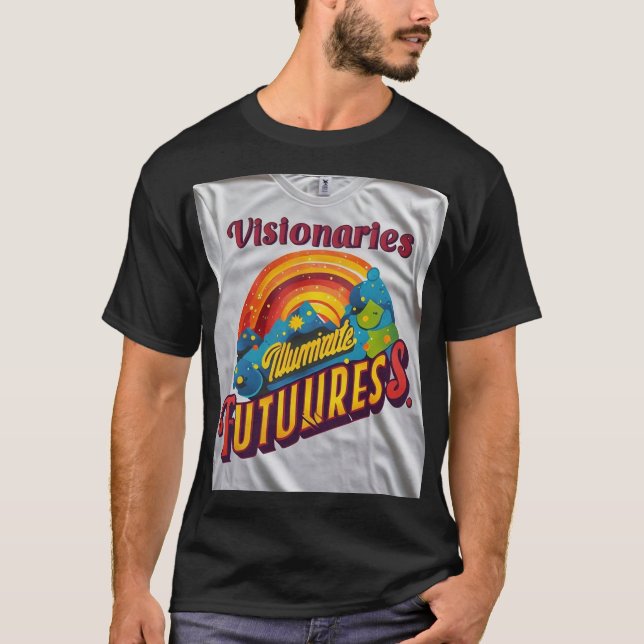 Camiseta Visionarios iluminan futuros (Anverso)