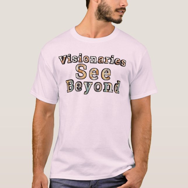 Camiseta Visionarios ven más allá (Anverso)