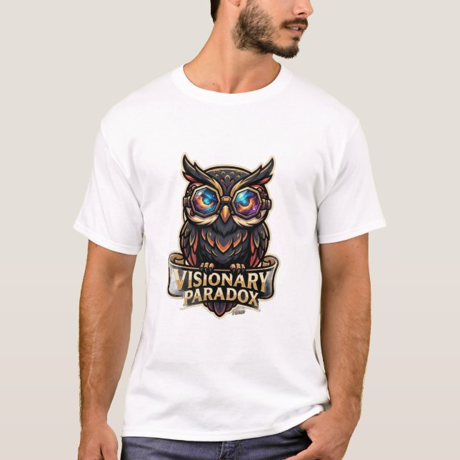 Camiseta Visionary Paradox Owl (Anverso)