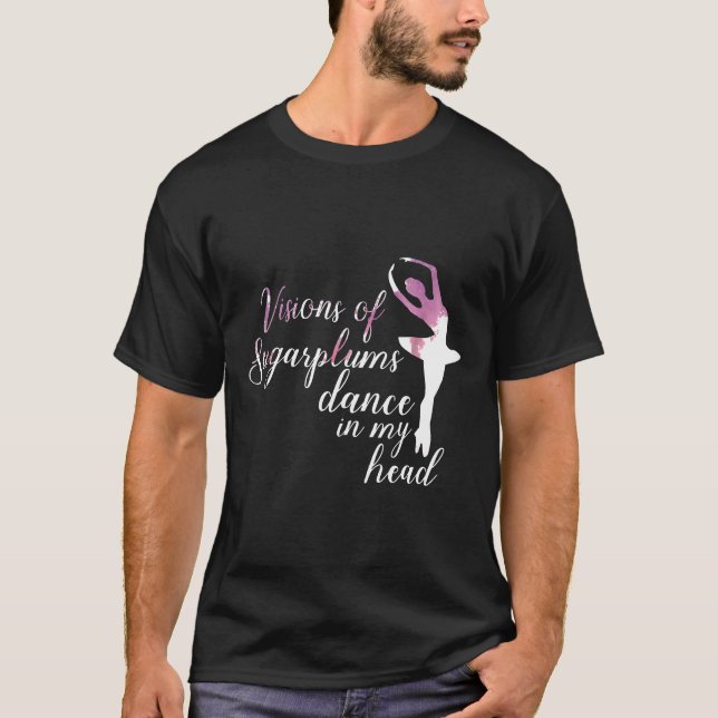 Camiseta Visiones De Ballet De La Baile De Los Nutridores D (Anverso)