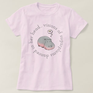 Camiseta Visiones de las ciruelas de azúcar de Hippo