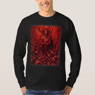 Camiseta Visiones del Infierno Satan Lucifer Diablos Monstr