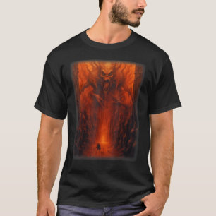 Camiseta Visiones del infierno Satanás destruye la falsedad