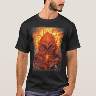 Camiseta Visiones del infierno Satanás destruye la falsedad