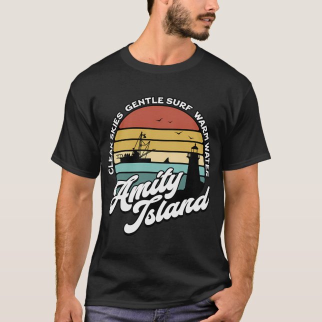 Camiseta Visit Amity Island (Anverso)