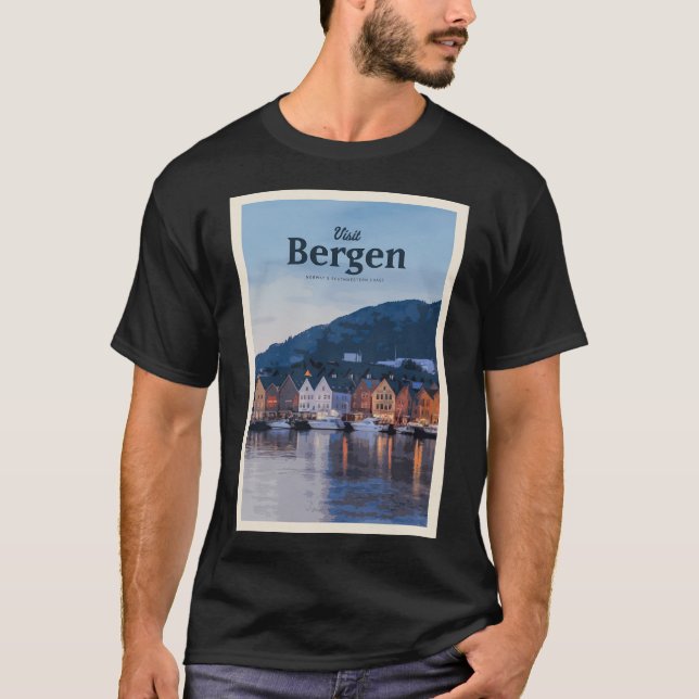 Camiseta Visit Bergen (Anverso)