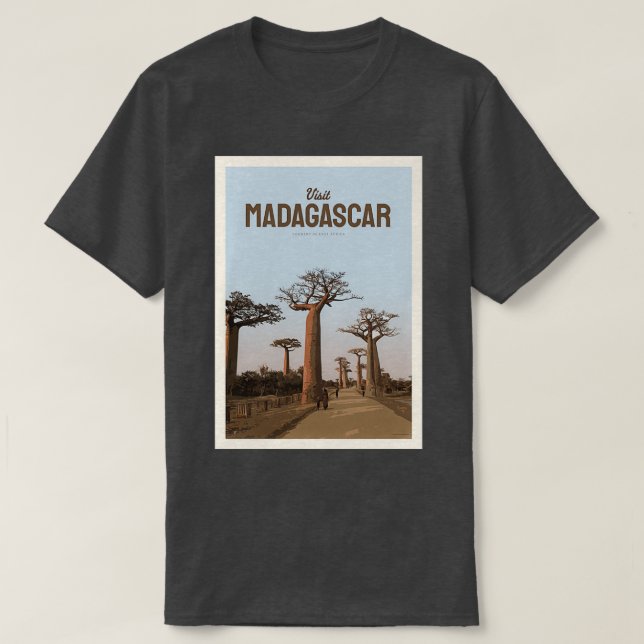 Camiseta Visit Madagascar (Diseño del anverso)