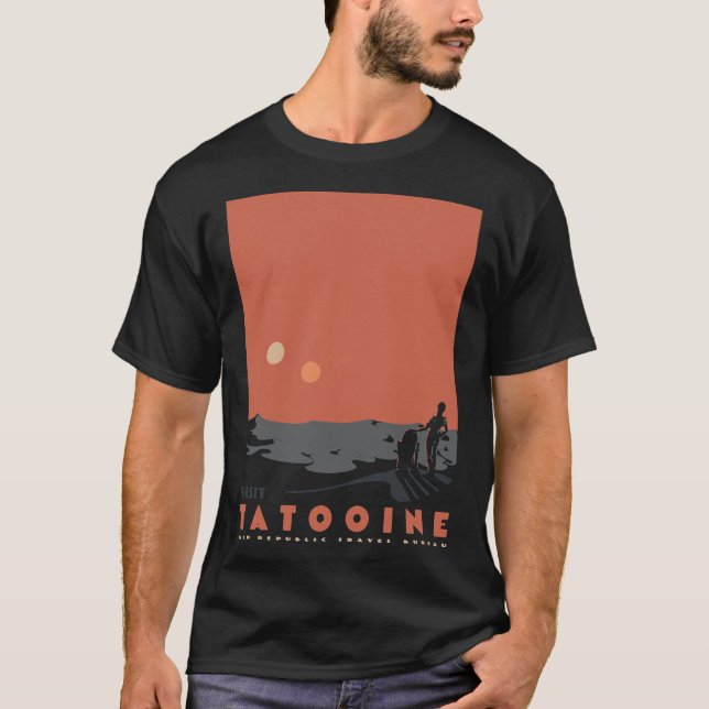 Camiseta Visit Tatooine Classic T-Shirt (Anverso)