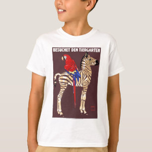 Camiseta Visita 1912 de Luis el poster del Macaw de la