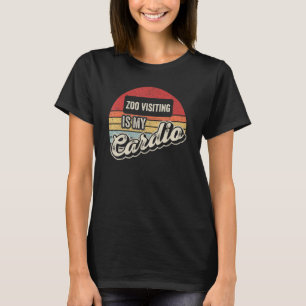 Camiseta Visita al zoológico es mi video de Cardio Vintage