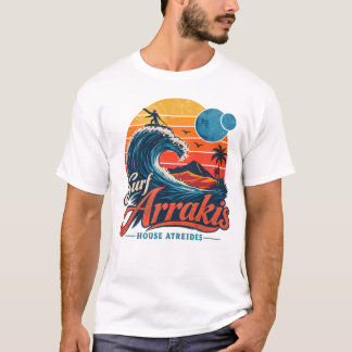 Camiseta Visita Arrakis - Surf Vintage Distorsionado - Dune