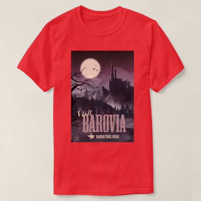 Camiseta Visita Barovia (Diseño del anverso)