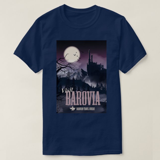 Camiseta Visita Barovia (Diseño del anverso)
