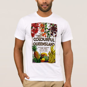 Camiseta Visita Colorful Queensland