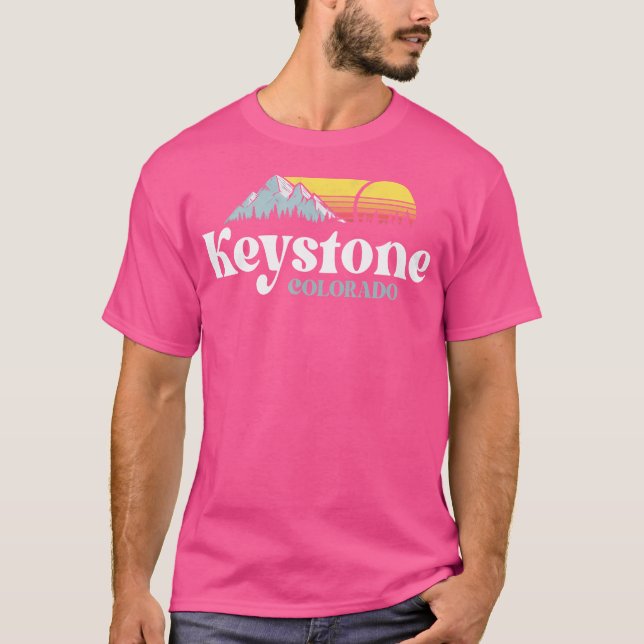 Camiseta Visita de senderismo para la Pista de Nieve Keysto (Anverso)