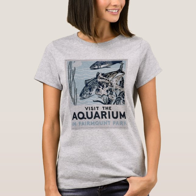 Camiseta Visita el Acuario (Anverso)