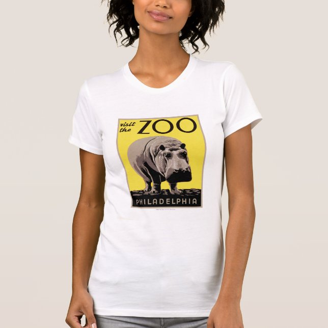 Camiseta Visita El Zoológico (Anverso)