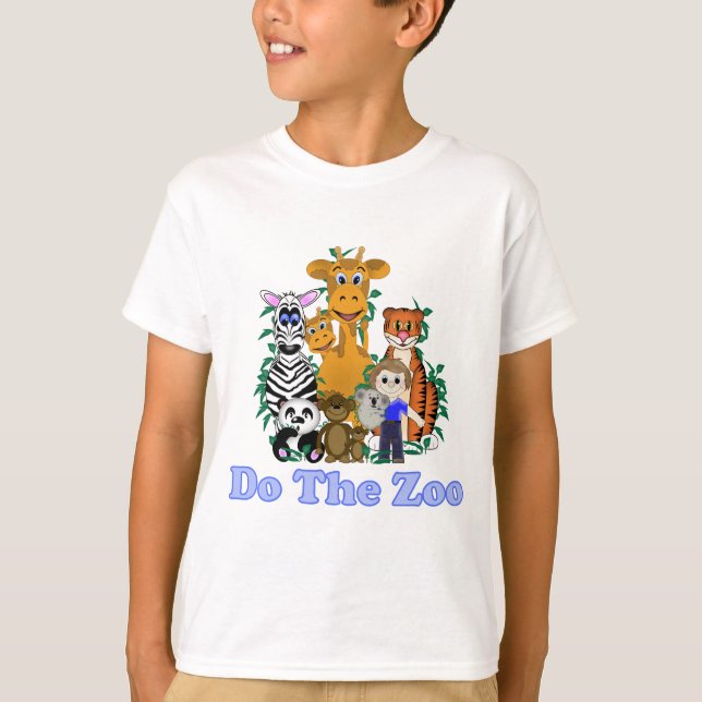 Camiseta Visita El Zoológico (Anverso)