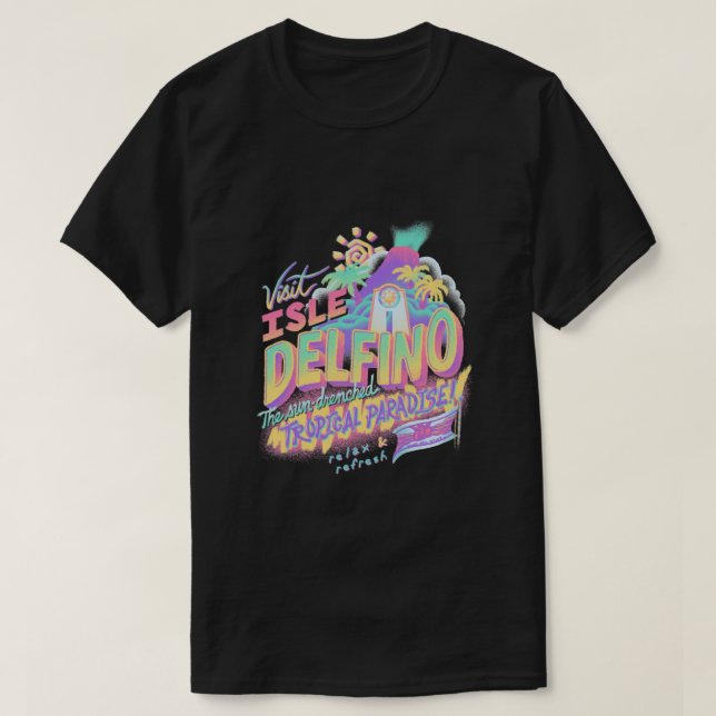 Camiseta Visita Isle Delfino Classic (Diseño del anverso)