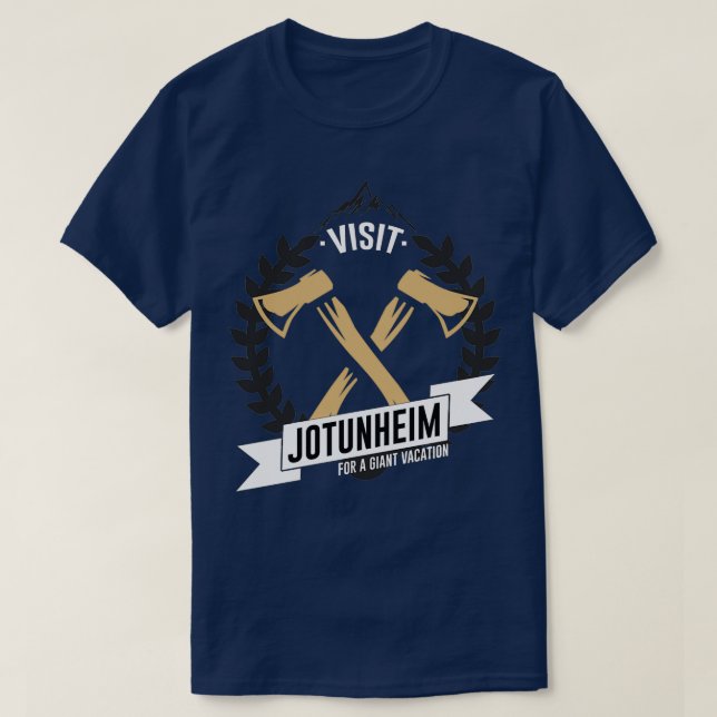 Camiseta Visita Jotunheim Dios de la Guerra (Diseño del anverso)