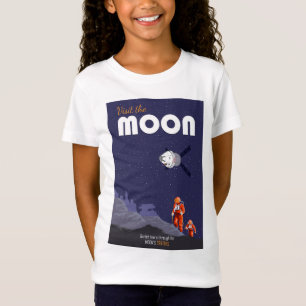 Camiseta Visita la Luna - Viajes espaciales