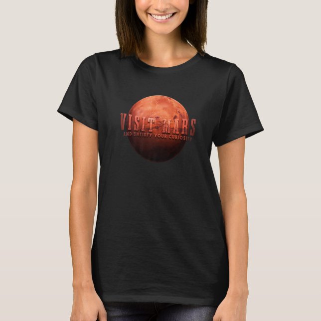 Camiseta Visita Mars Premium (Anverso)