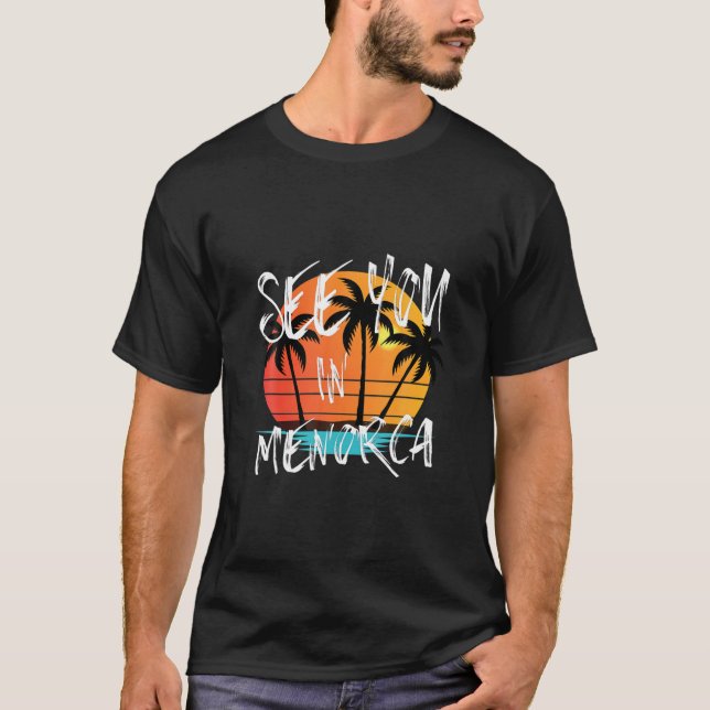 Camiseta Visita Menorca España Islas Baleares (Anverso)
