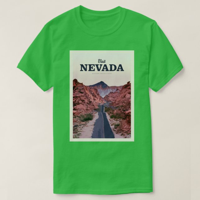 Camiseta Visita Nevada (Diseño del anverso)