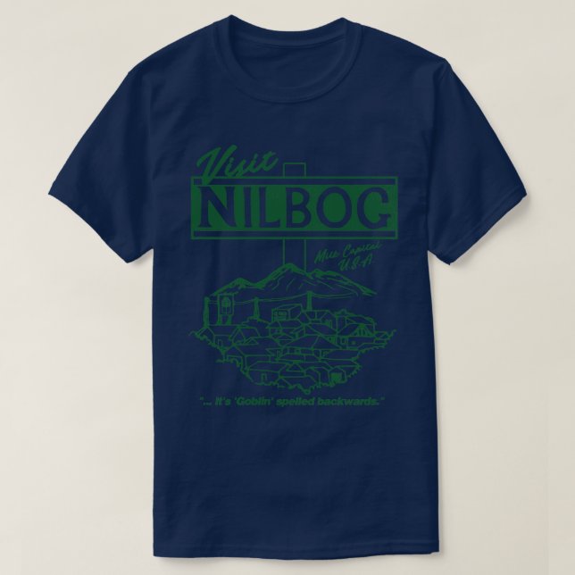 Camiseta Visita Nilbog (Diseño del anverso)
