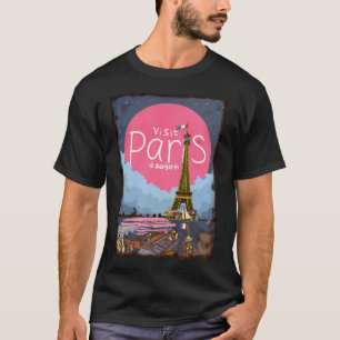 Camiseta Visita París En 2050. Inundaciones Globales Y Clim