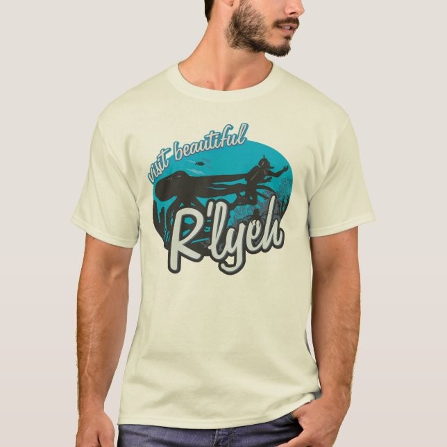 Camiseta Visita R'lyeh hermoso (Anverso)