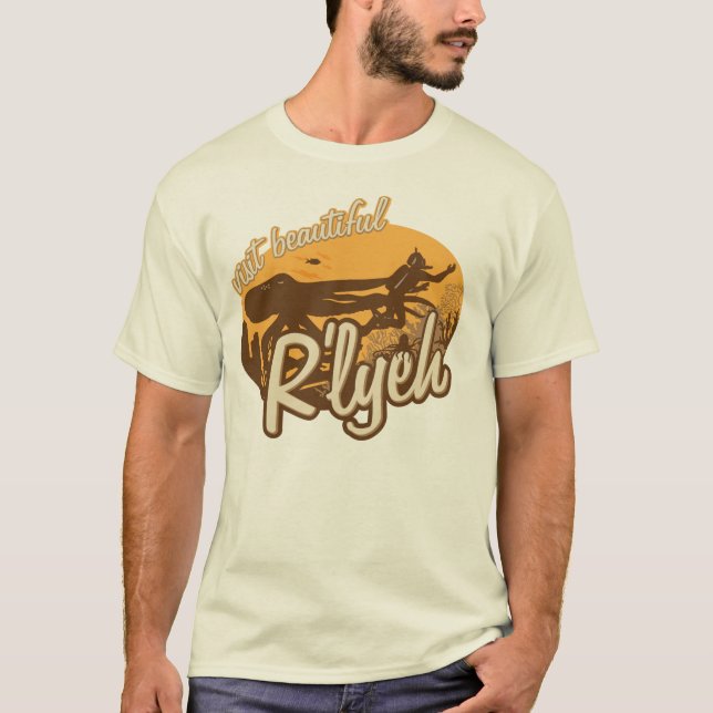 Camiseta Visita R'lyeh hermoso (Anverso)