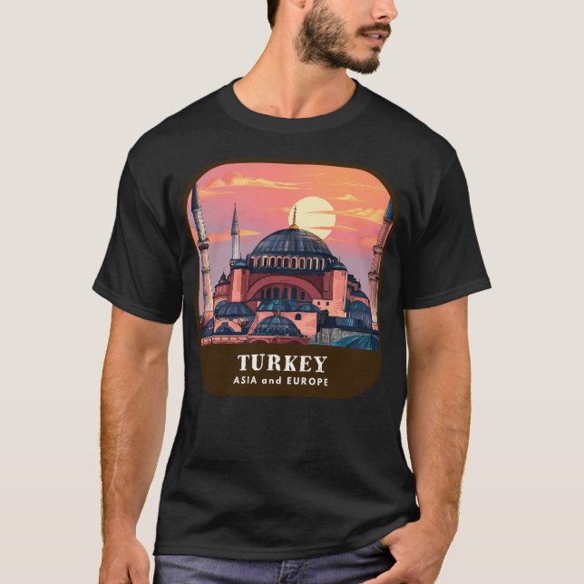 Camiseta Visita Turquía (destino de viaje) (Anverso)