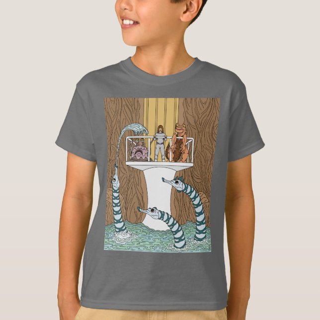 Camiseta Visitando el estanque de los Piptrixones (Anverso)