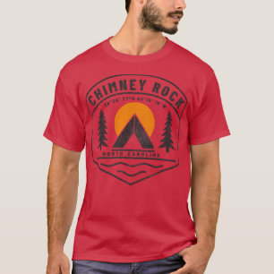 Camiseta Visitando NC Mountain Cities Chimney Rock NC