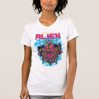 Camiseta Visitante cósmico : El diseño alienígena